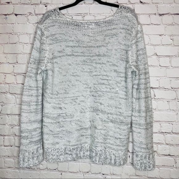 Westport Women’s Knitted Sweater Gray and White XL - Picture 2 of 10